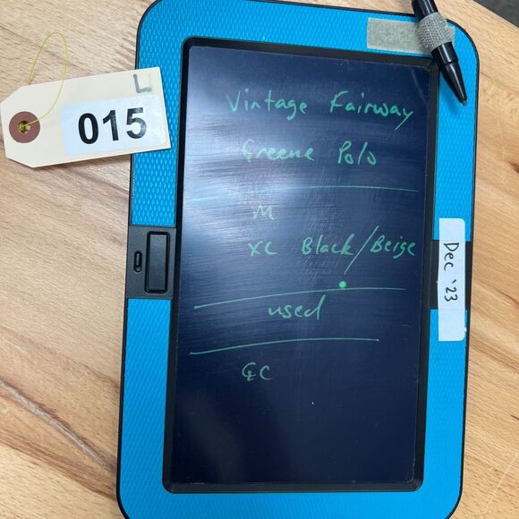 Vintage Fairway & Greene Polo Shirt Mens XL Black Beige Stripe Mercerized Cotton - Picture 8 of 9